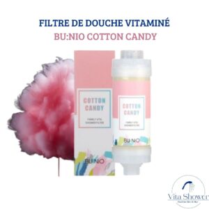Arôme : Cotton Candy Bu:NiO Family Vitamin Shower Filter