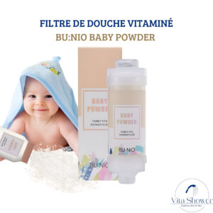 Arôme : Baby Powder Bu:NiO Family Vitamin Shower Filter
